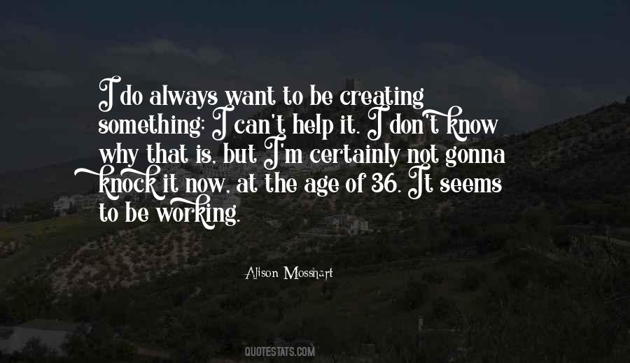 Creating Want Quotes #887700