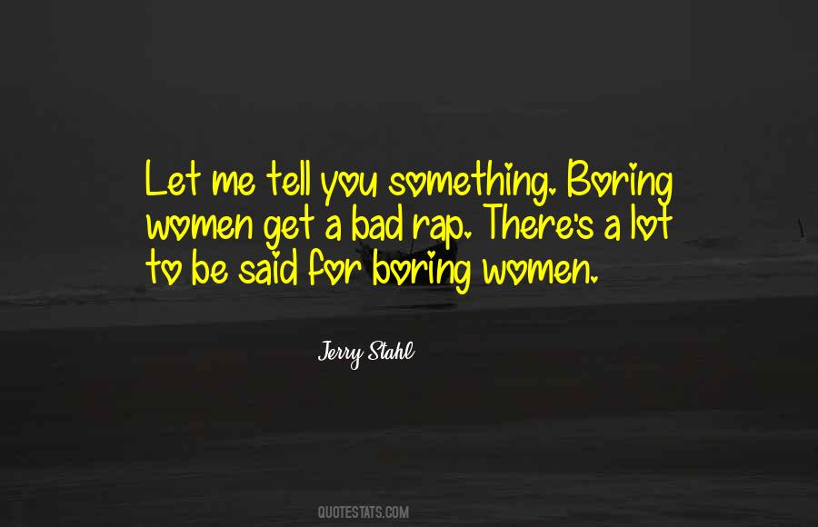 Said Women Quotes #48454