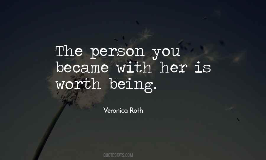 Her Worth Quotes #399056