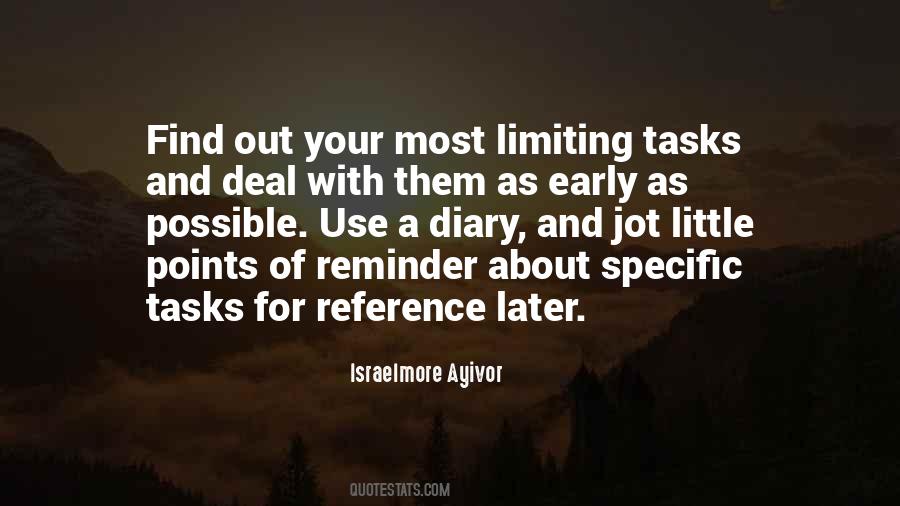 Quotes About Limiting #1131502