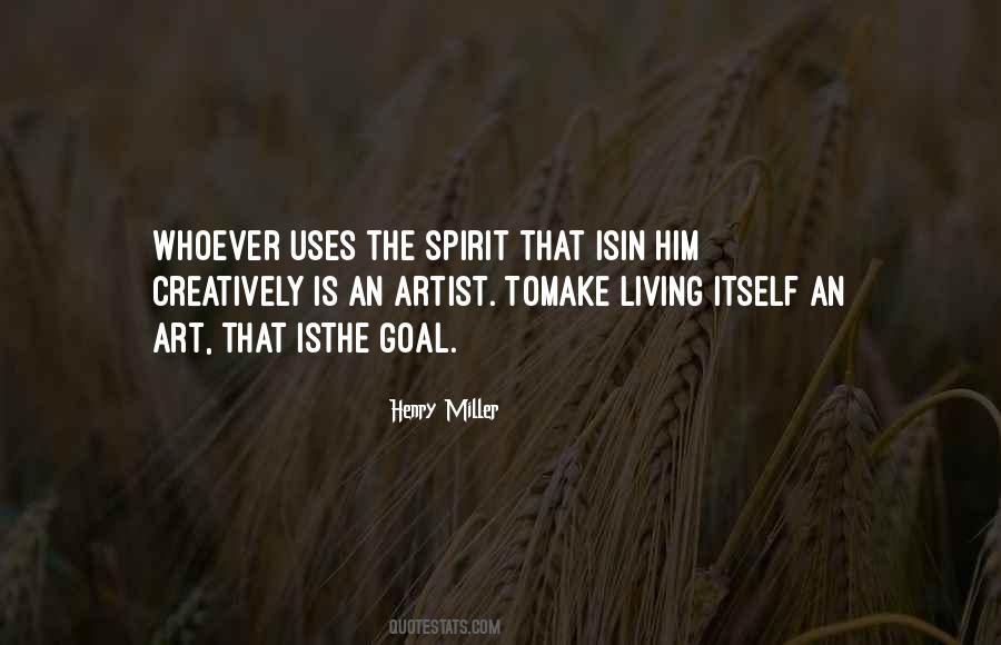 Art Spirit Quotes #234527