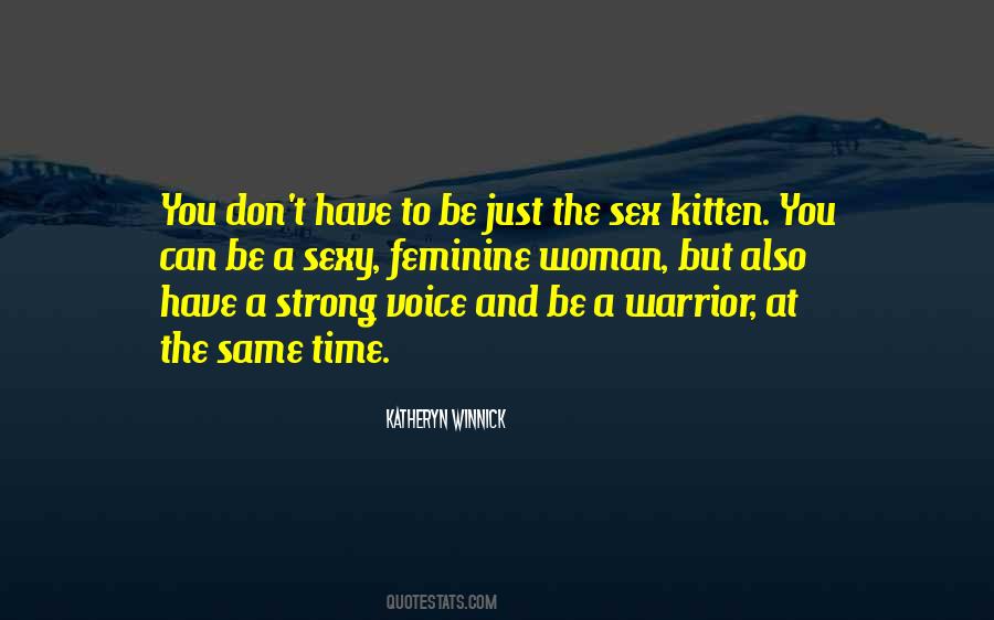 Sex Kitten Quotes #1123578
