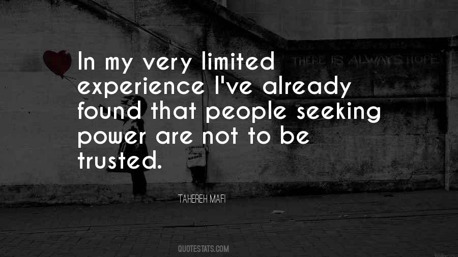 Quotes About Limited Life #552294