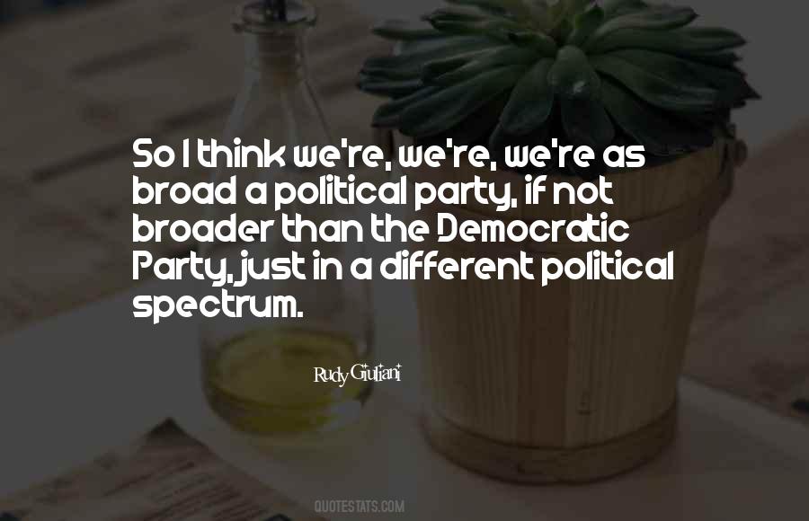 Political Party Quotes #1787613