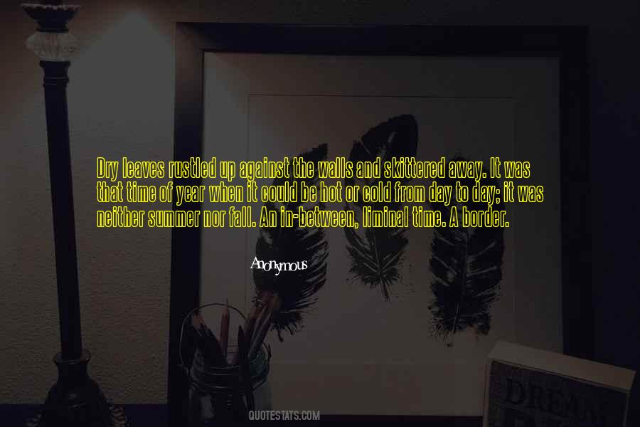 Quotes About Liminal #972166