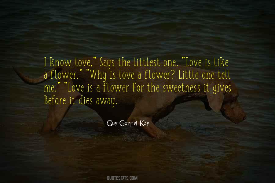 Love Like A Flower Quotes #1508235