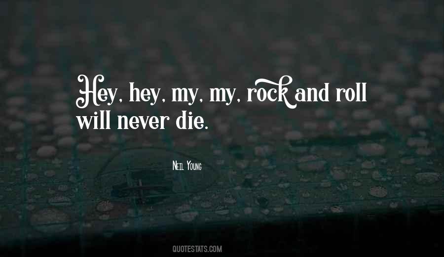 My Rock Quotes #727480