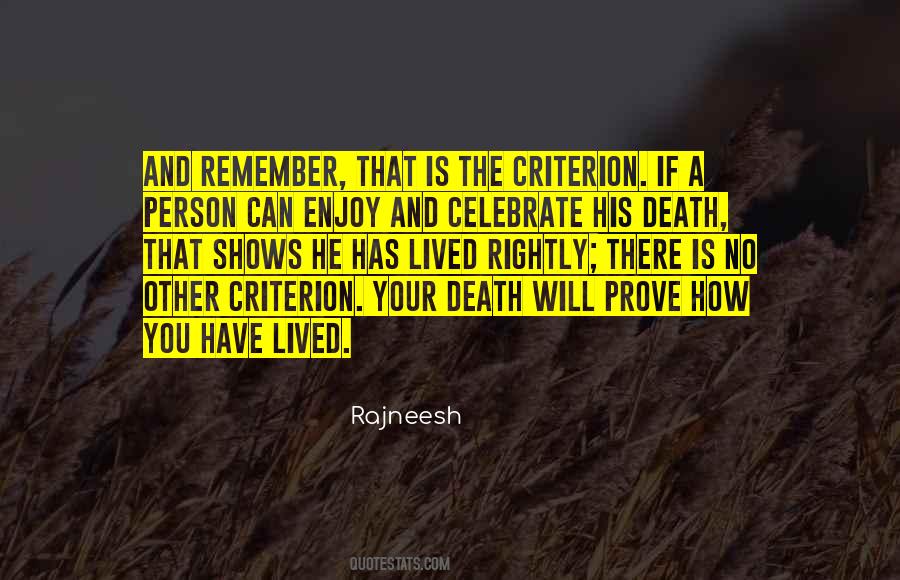 Celebrate Death Quotes #1527787