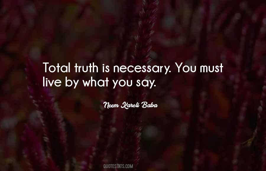 Karoli Baba Quotes #132338