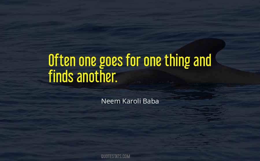 Karoli Baba Quotes #1501569