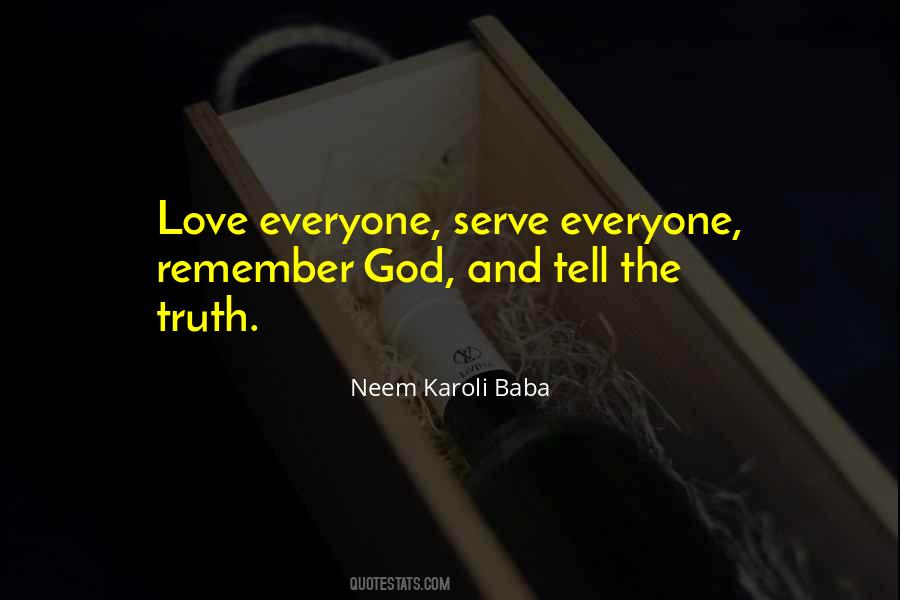 Karoli Baba Quotes #417717