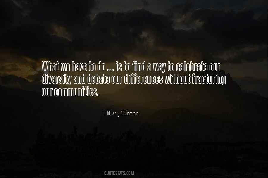 Celebrate Our Diversity Quotes #108452