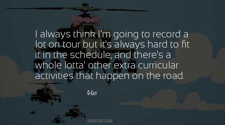 Extra Curricular Activities Quotes #521752