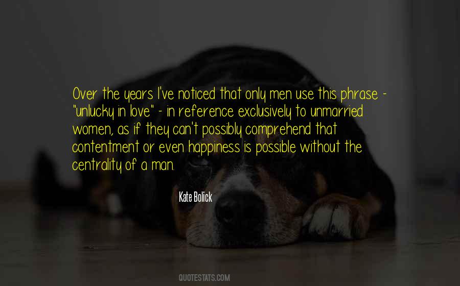 Unmarried Women Quotes #1853962