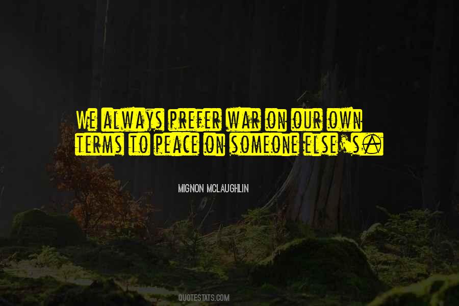 Peace On Quotes #184319