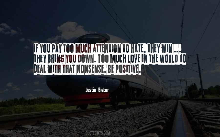 Love To Win The World Quotes #535269