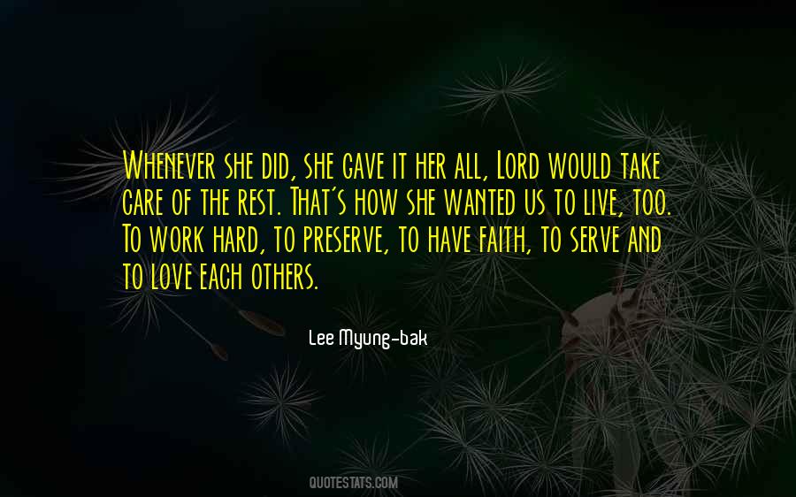 Live To Serve Quotes #720507