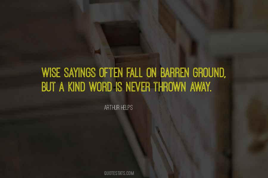 Barren Ground Quotes #644113