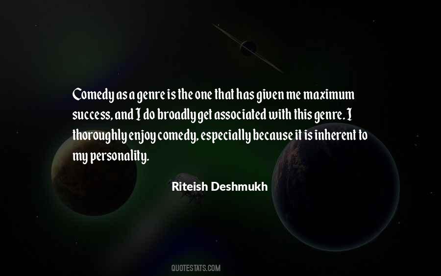 Riteish D Quotes #1026553