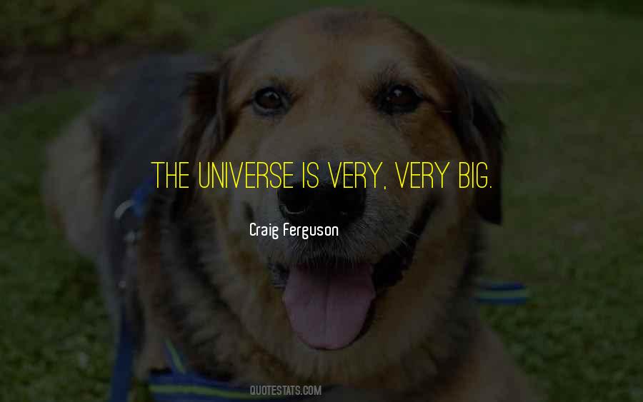 How Big The Universe Is Quotes #76026