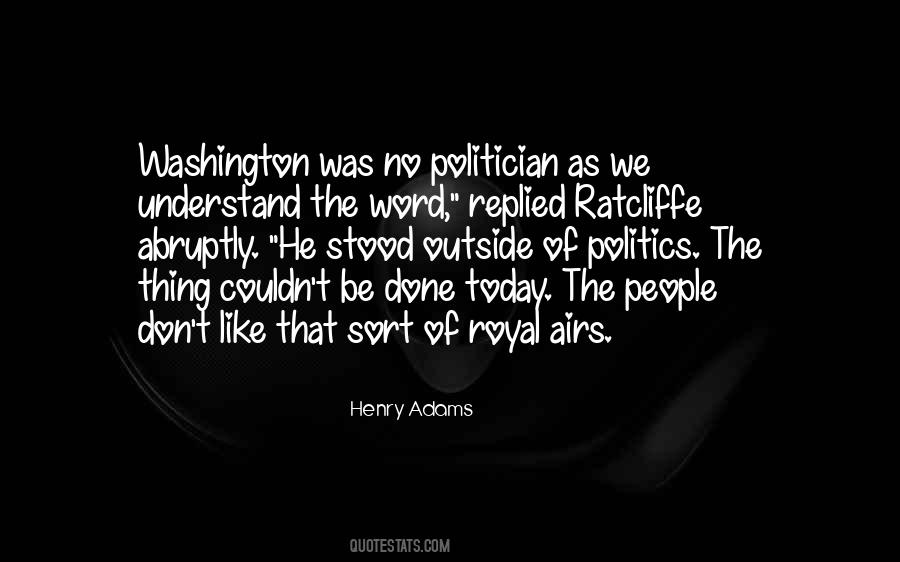 Politics Of The United States Quotes #964214