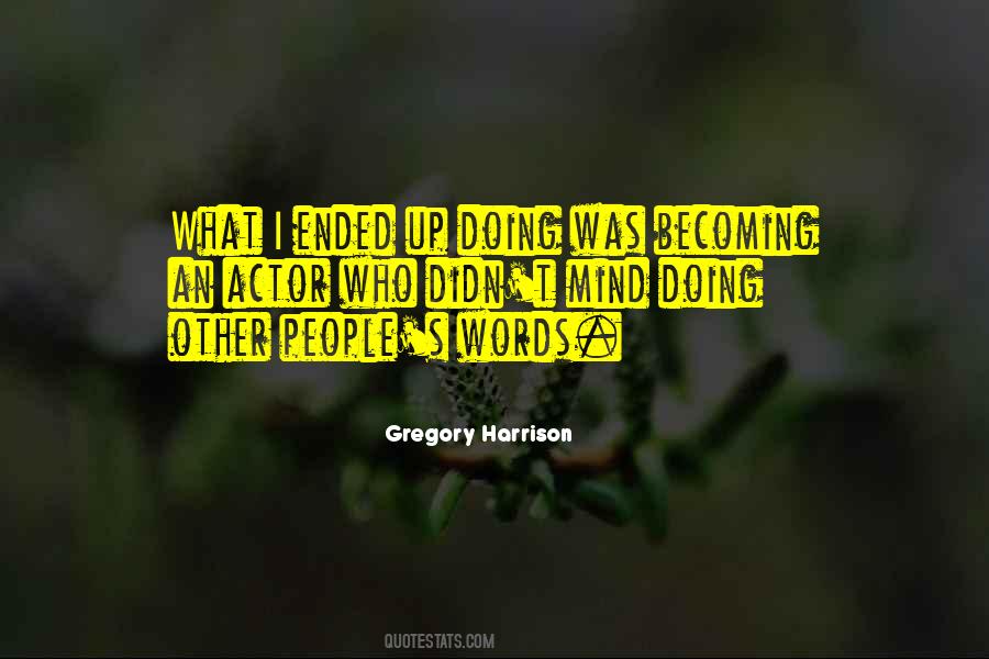 Other People S Words Quotes #1131855
