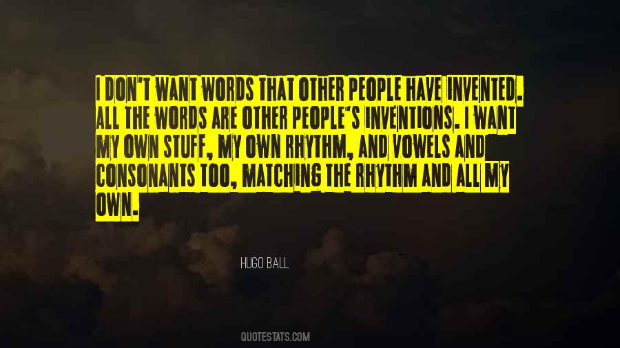 Other People S Words Quotes #442689