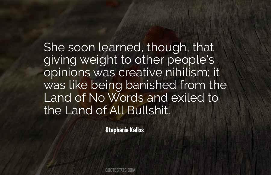 Other People S Words Quotes #586780