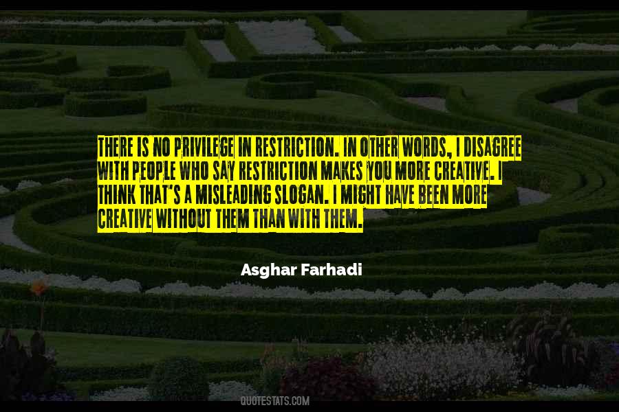 Other People S Words Quotes #871377