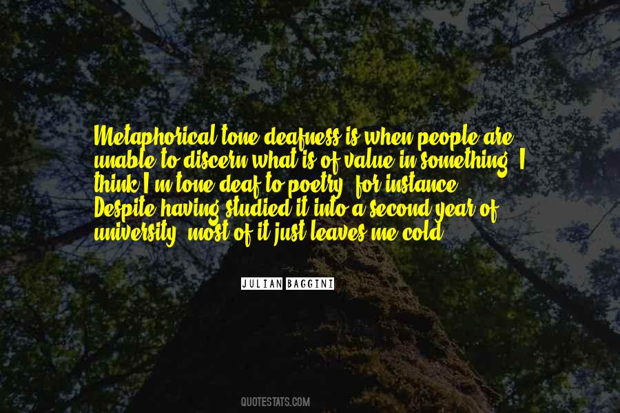Tone Deafness Quotes #1269388
