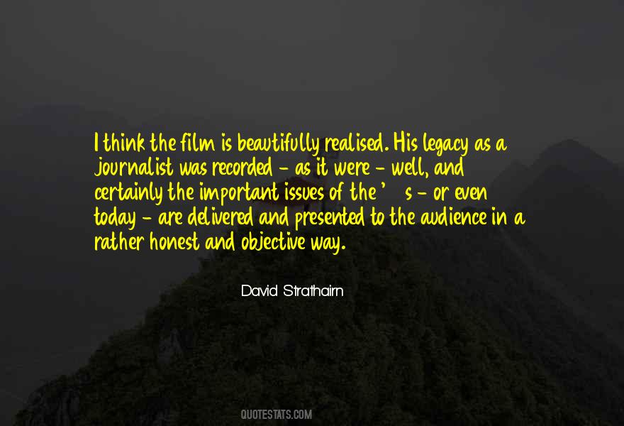 Strathairn David Quotes #439511