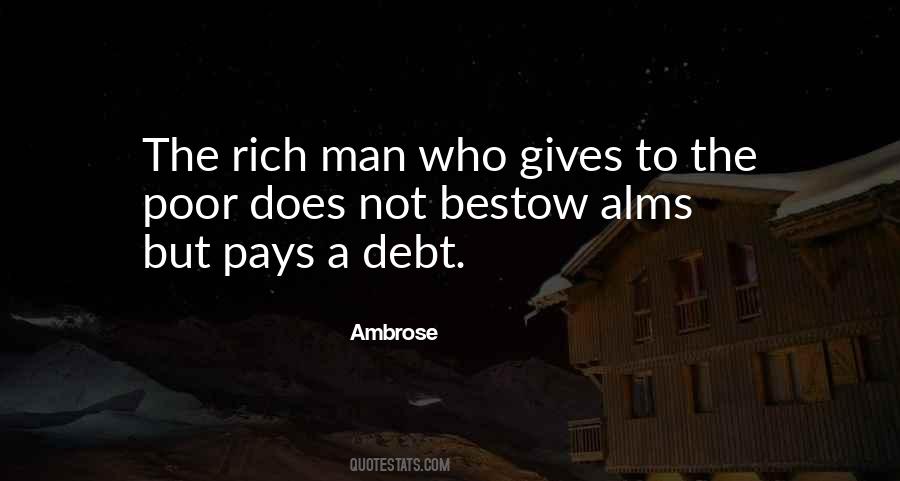 Man Poor Quotes #202325