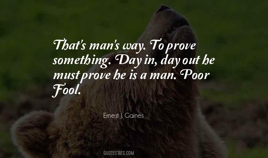 Man Poor Quotes #364449