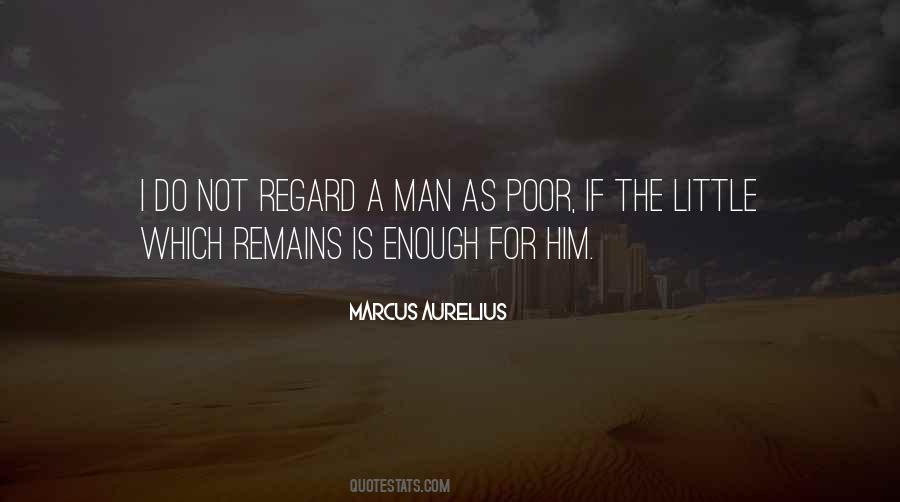 Man Poor Quotes #58347