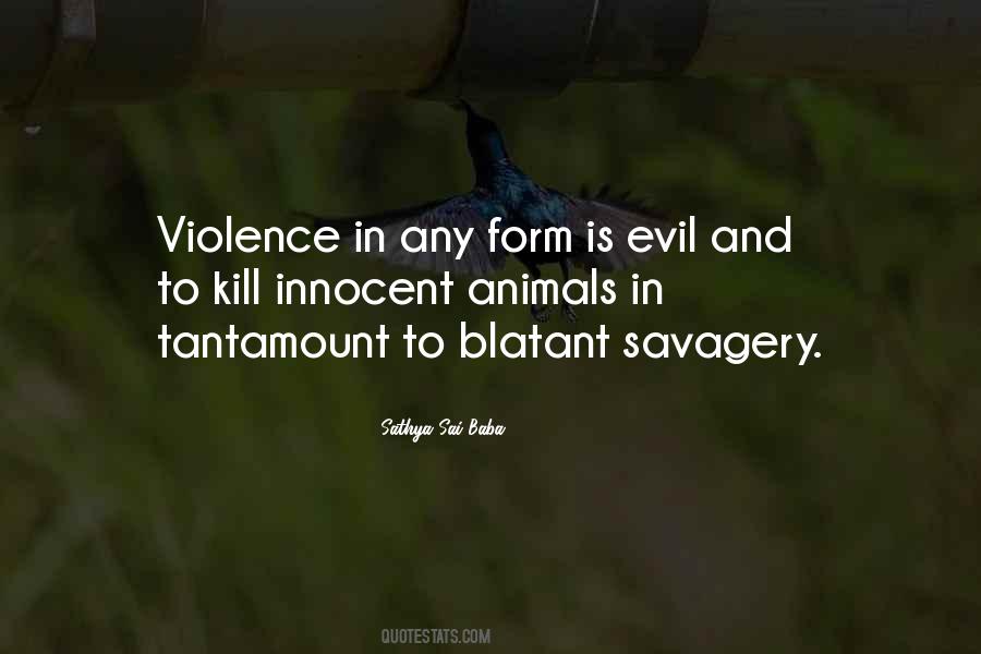 Innocent Animal Quotes #678485
