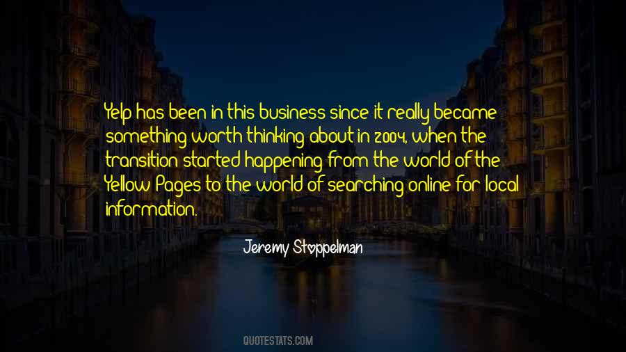 Business Yellow Pages Quotes #1167642