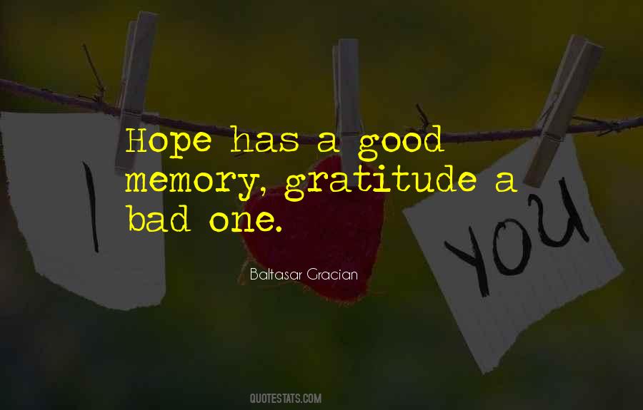 Memory Hope Quotes #1207802