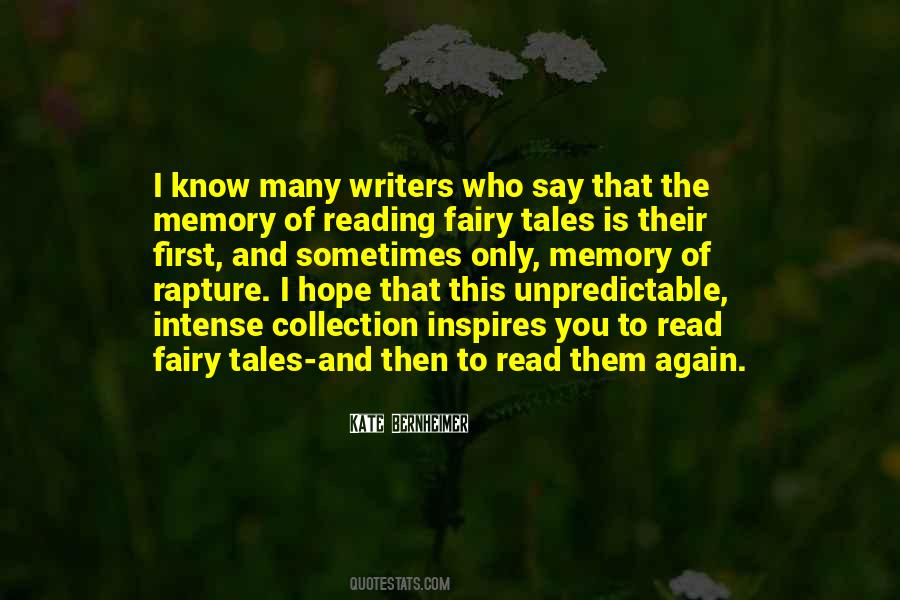 Memory Hope Quotes #482562