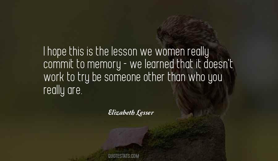 Memory Hope Quotes #858027