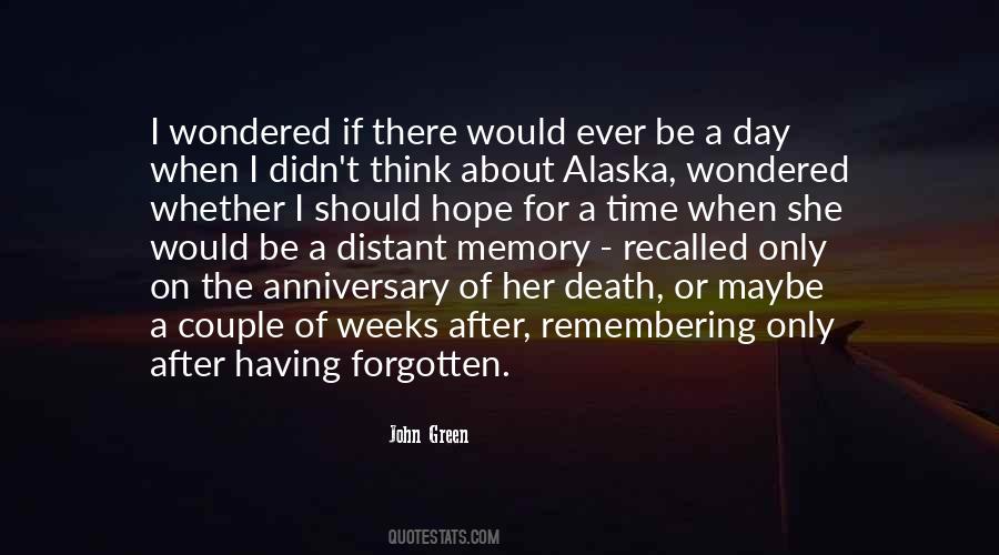 Memory Hope Quotes #937301