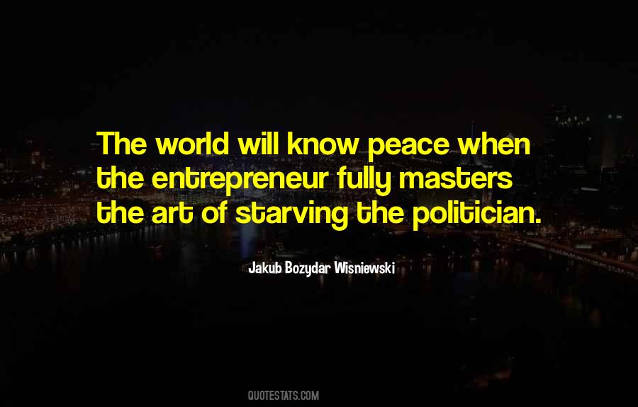 World Will Know Peace Quotes #1762831