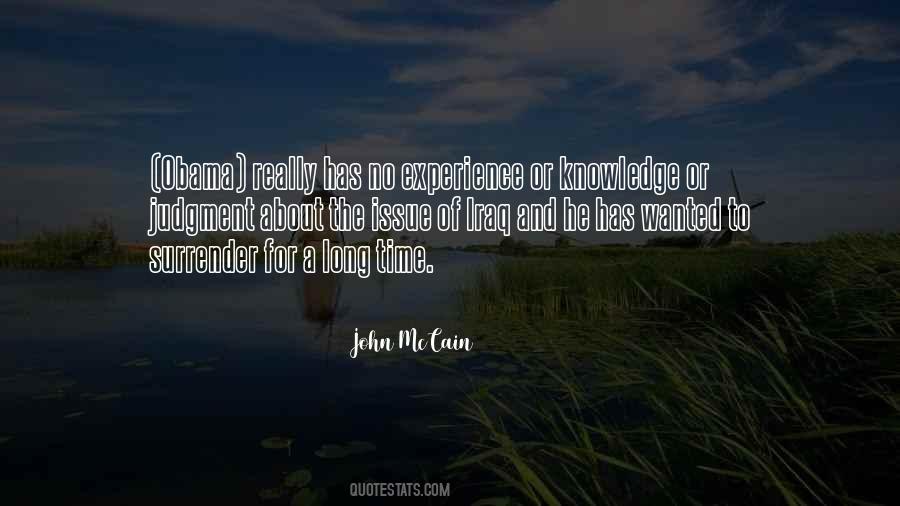 Knowledge Or Experience Quotes #1346702