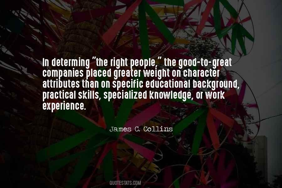 Knowledge Or Experience Quotes #338982
