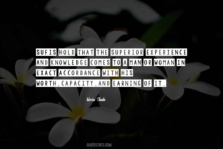 Knowledge Or Experience Quotes #342370
