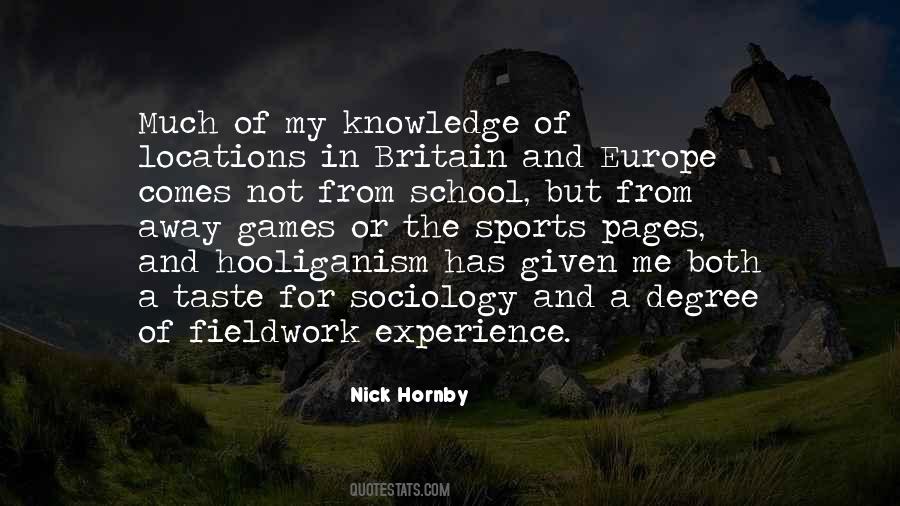 Knowledge Or Experience Quotes #425032
