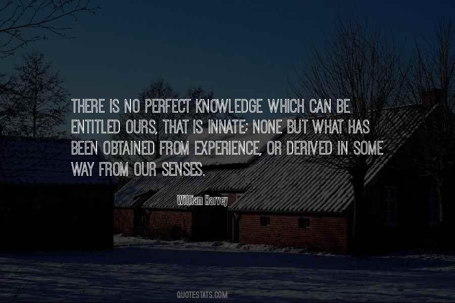 Knowledge Or Experience Quotes #836910