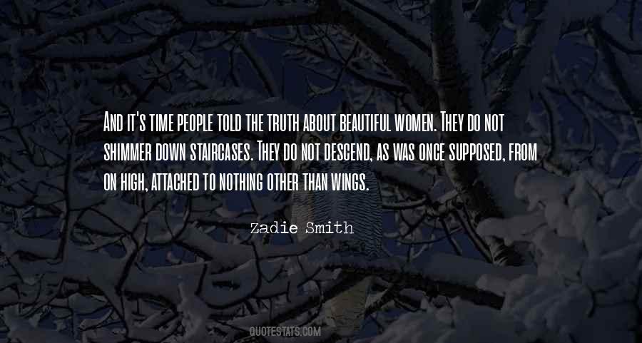 Zadie Smith On Beauty Quotes #1792816