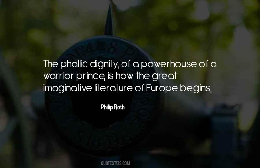 Literature Of Europe Quotes #1320103