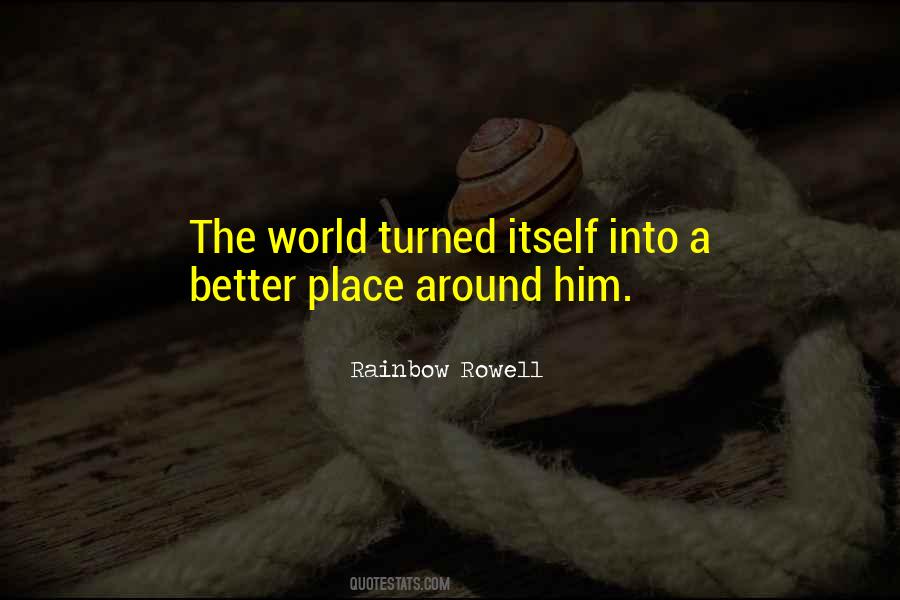 Better Place Quotes #937025