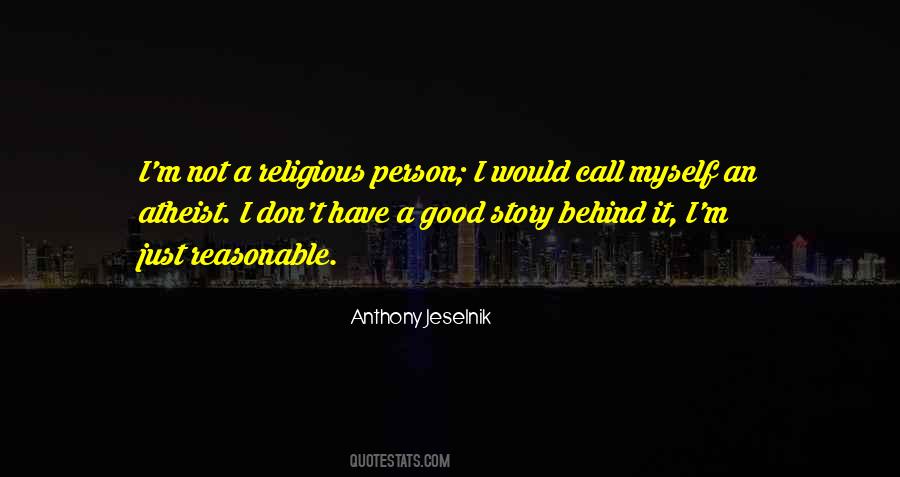 Religious Person Quotes #1371634